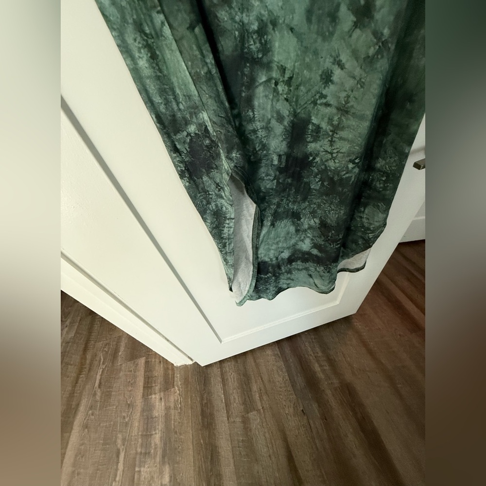 ANRABESS Tie-Dye Green Maxi Dress - Picture 4 of 5